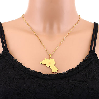 LEBANON COAT OF ARMS NECKLACE