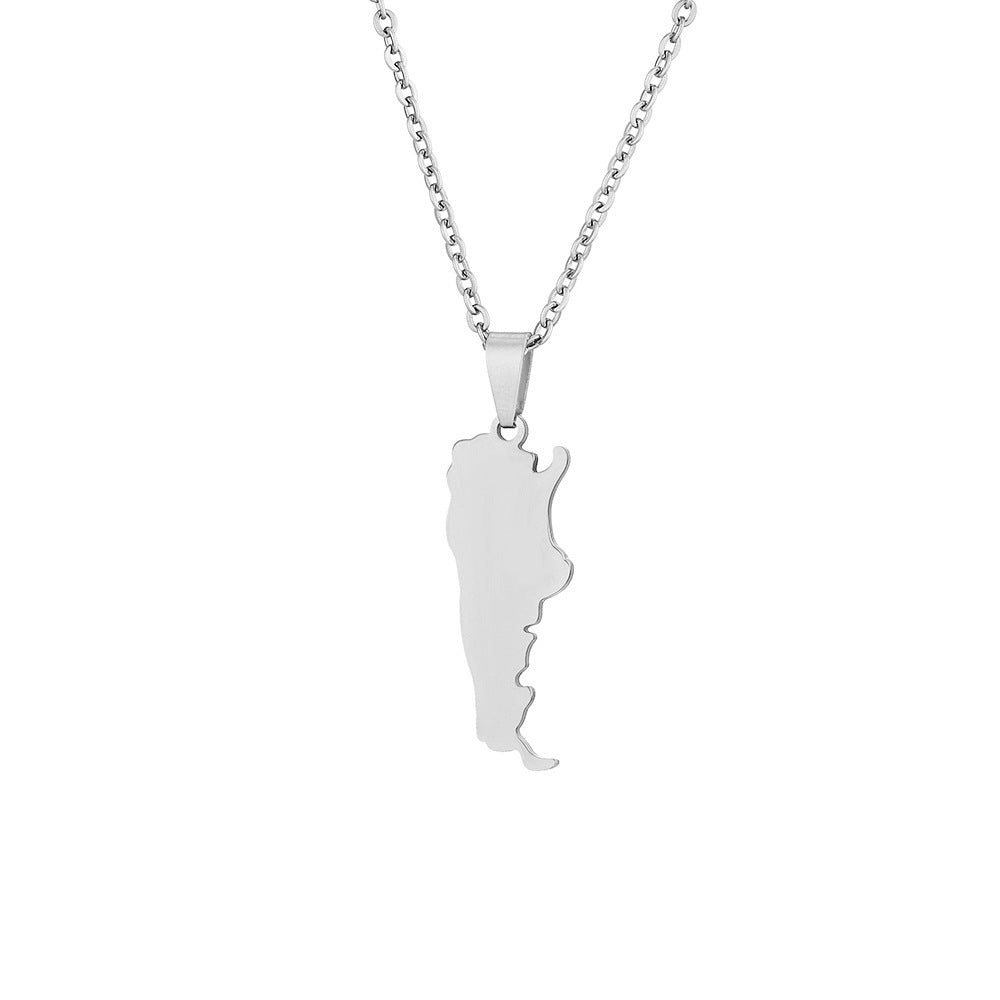 LEBANON COAT OF ARMS NECKLACE