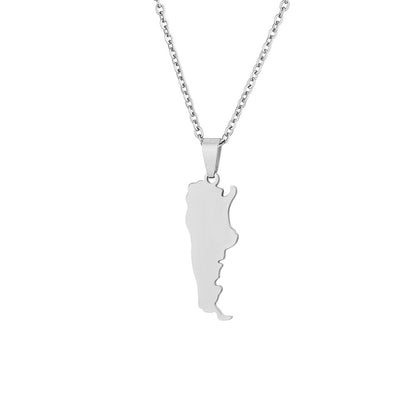 LEBANON COAT OF ARMS NECKLACE