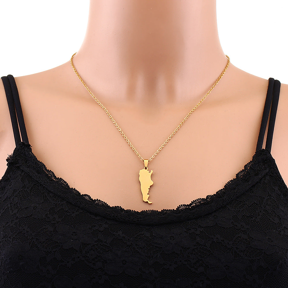 LEBANON COAT OF ARMS NECKLACE