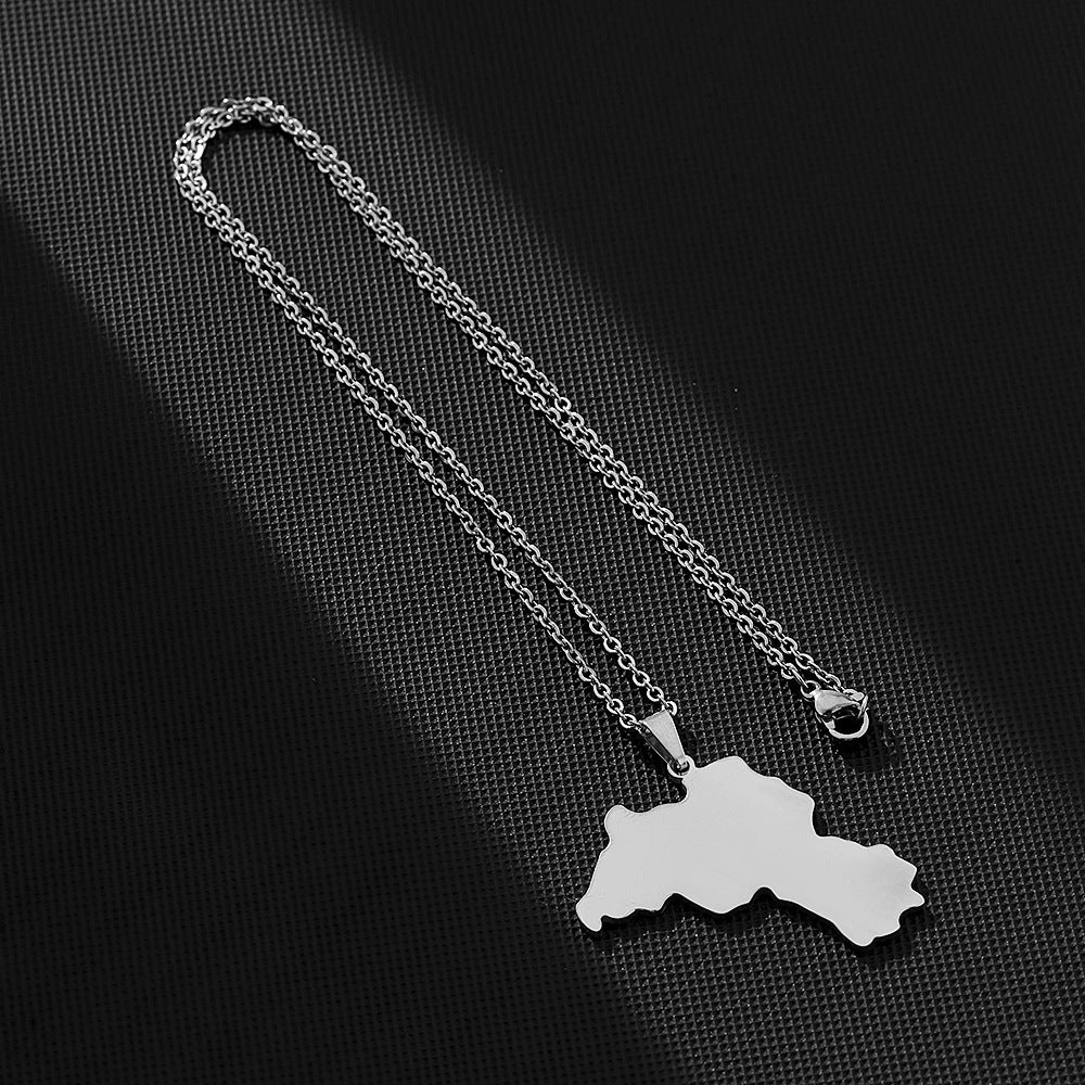 LEBANON COAT OF ARMS NECKLACE