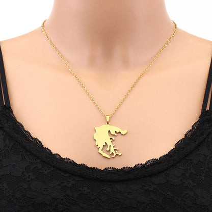 LEBANON COAT OF ARMS NECKLACE