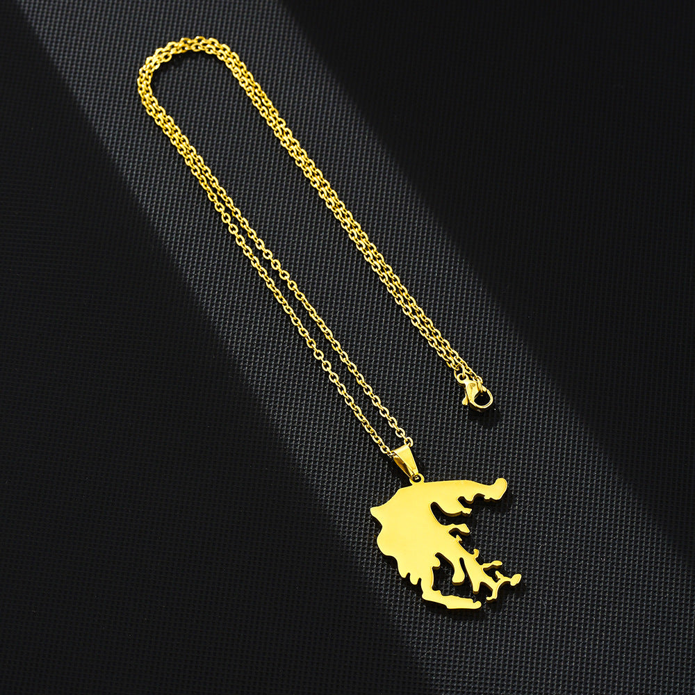 LEBANON COAT OF ARMS NECKLACE