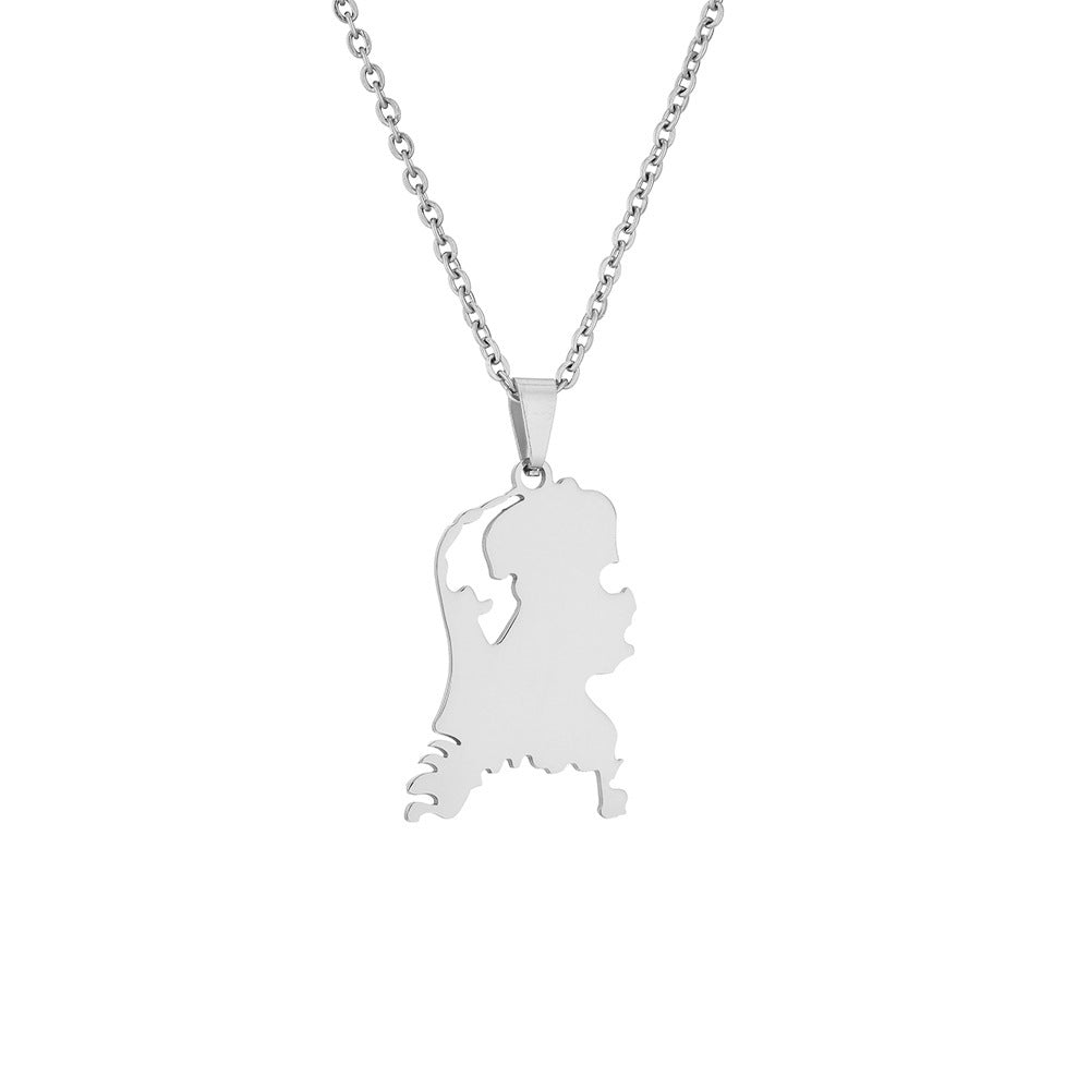 LEBANON COAT OF ARMS NECKLACE