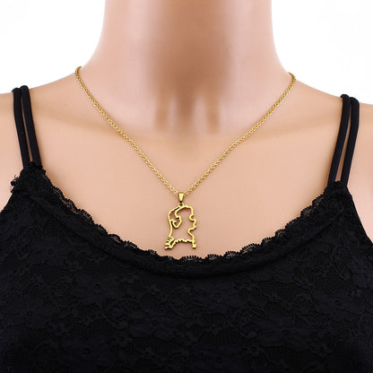 LEBANON COAT OF ARMS NECKLACE