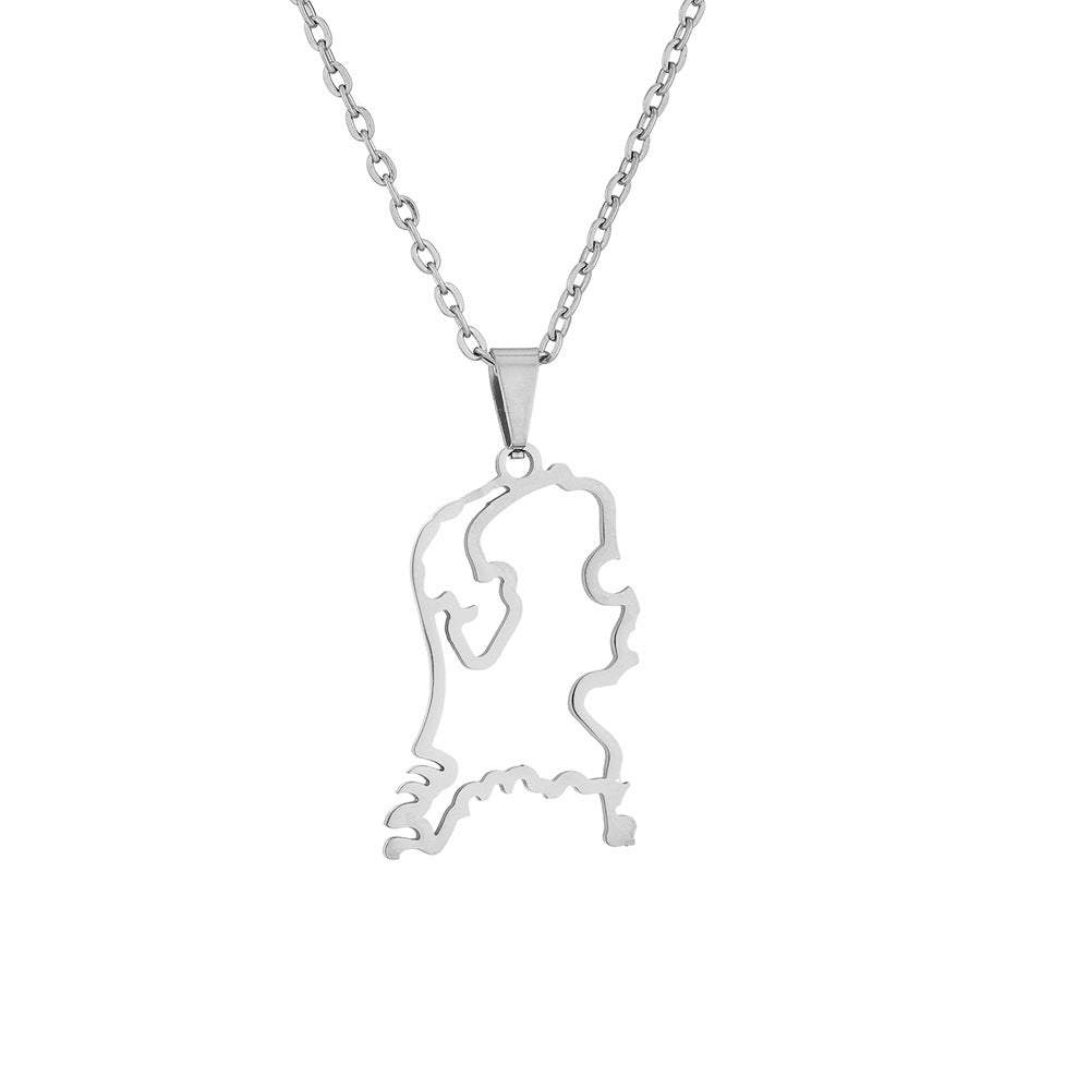 LEBANON COAT OF ARMS NECKLACE