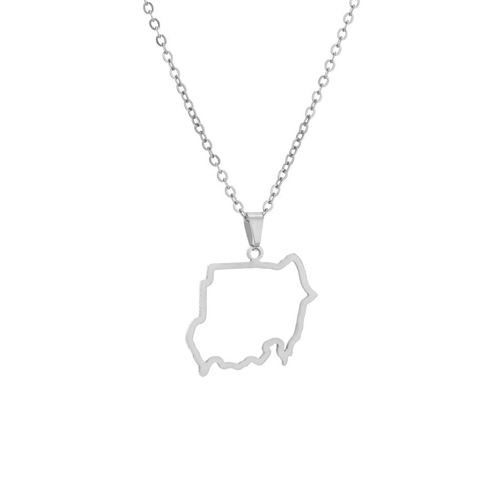 LEBANON COAT OF ARMS NECKLACE