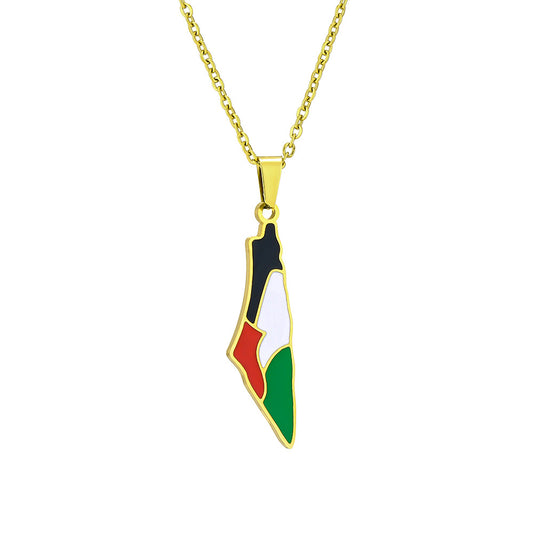 LEBANON COAT OF ARMS NECKLACE