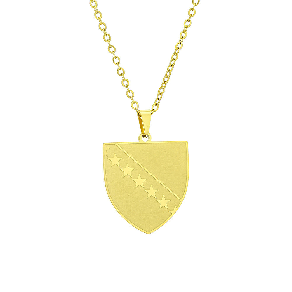 LEBANON COAT OF ARMS NECKLACE