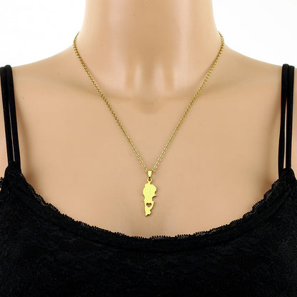 LEBANON COAT OF ARMS NECKLACE