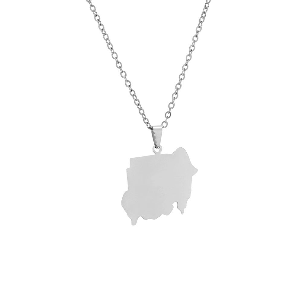 LEBANON COAT OF ARMS NECKLACE