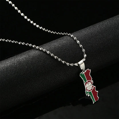 LEBANON COAT OF ARMS NECKLACE