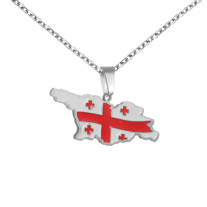 LEBANON COAT OF ARMS NECKLACE