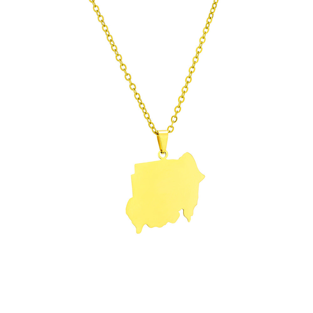 LEBANON COAT OF ARMS NECKLACE