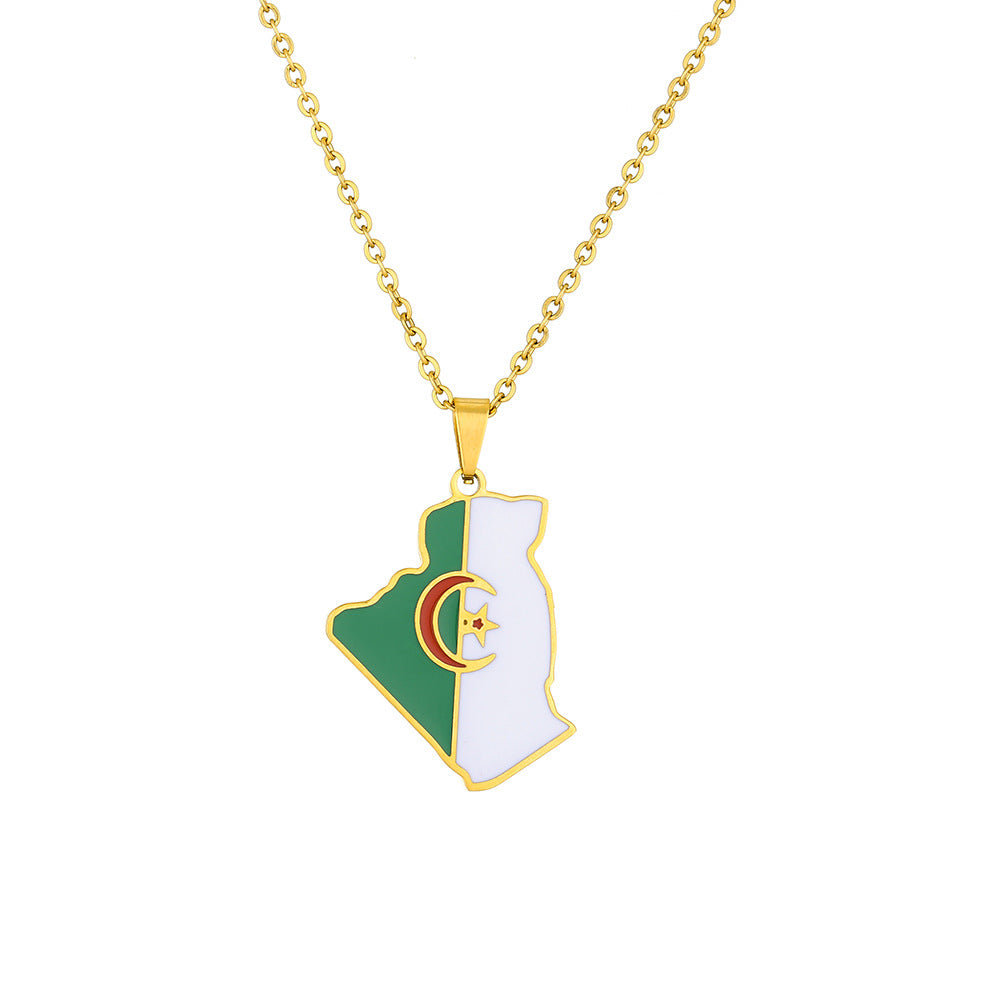 LEBANON COAT OF ARMS NECKLACE