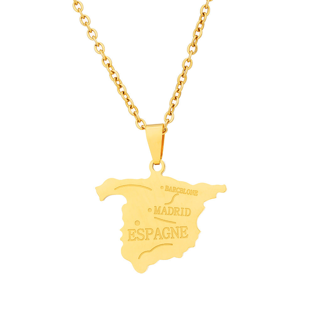 LEBANON COAT OF ARMS NECKLACE