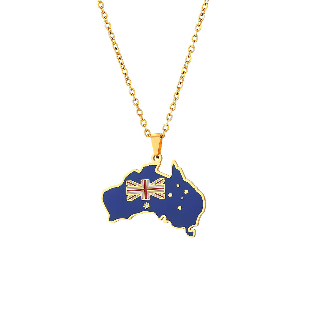 LEBANON COAT OF ARMS NECKLACE