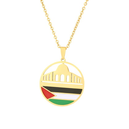 LEBANON COAT OF ARMS NECKLACE