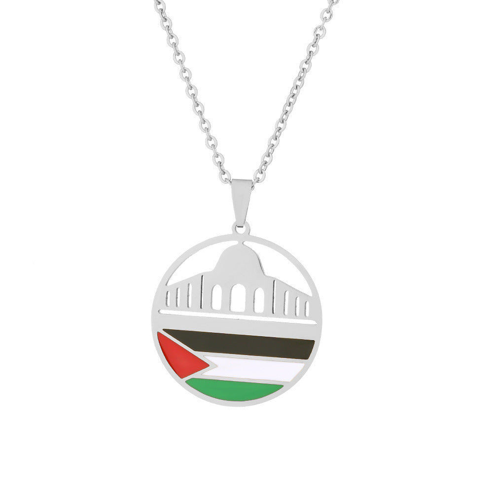 LEBANON COAT OF ARMS NECKLACE