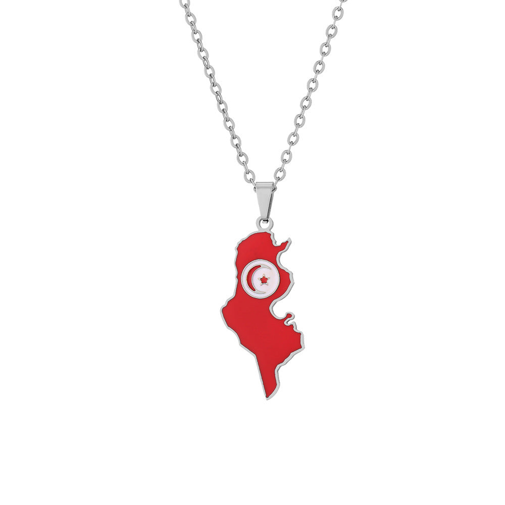 LEBANON COAT OF ARMS NECKLACE