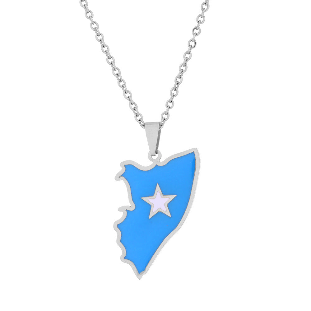 LEBANON COAT OF ARMS NECKLACE