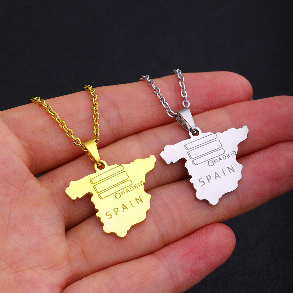 LEBANON COAT OF ARMS NECKLACE