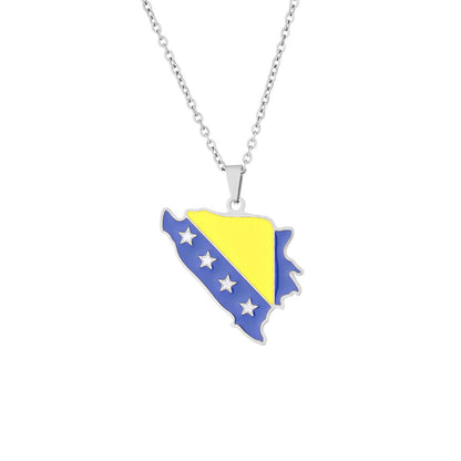 LEBANON COAT OF ARMS NECKLACE