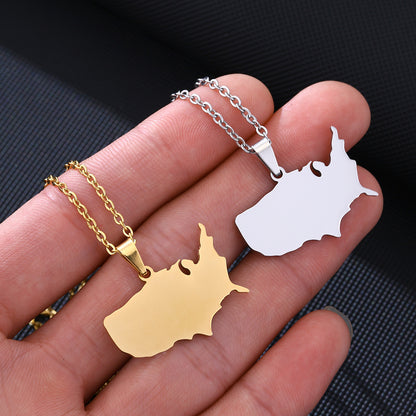 LEBANON COAT OF ARMS NECKLACE