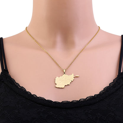 LEBANON COAT OF ARMS NECKLACE