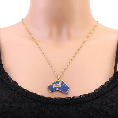 LEBANON COAT OF ARMS NECKLACE