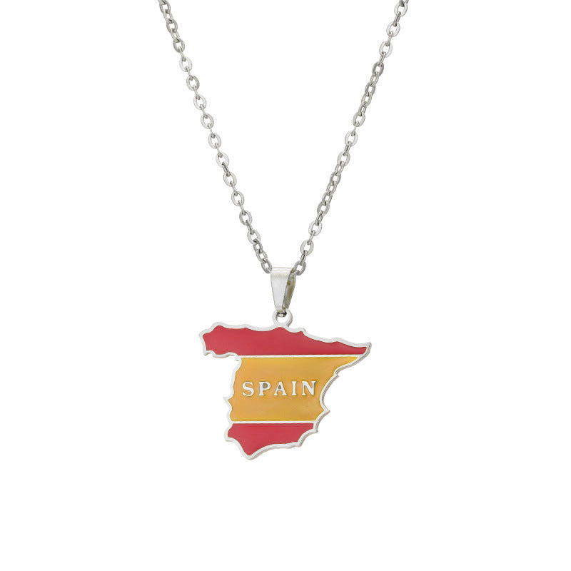 LEBANON COAT OF ARMS NECKLACE