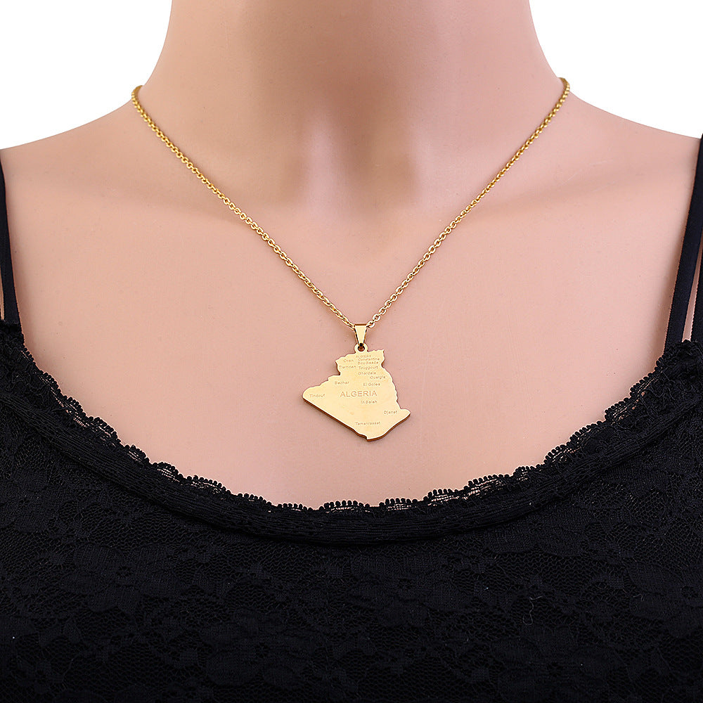 LEBANON COAT OF ARMS NECKLACE