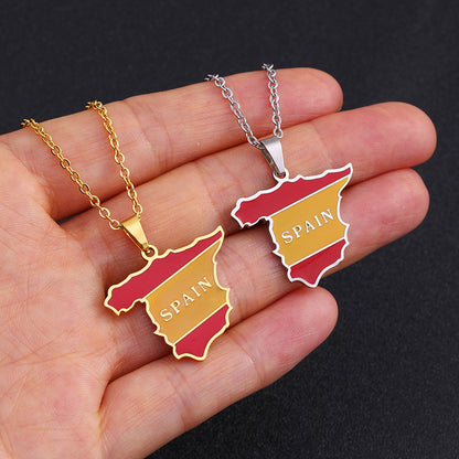 LEBANON COAT OF ARMS NECKLACE