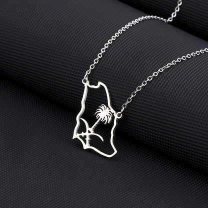 LEBANON COAT OF ARMS NECKLACE