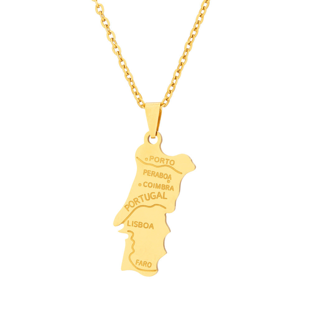 LEBANON COAT OF ARMS NECKLACE