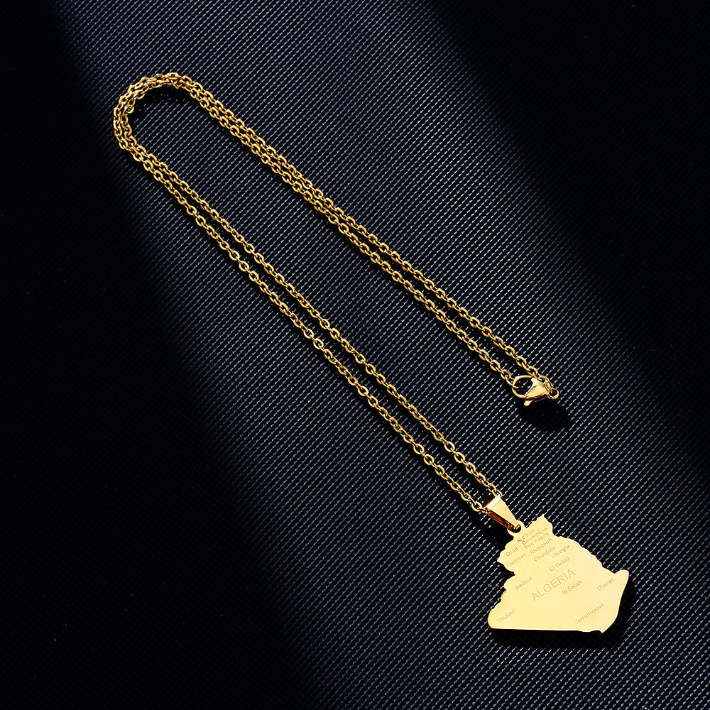 LEBANON COAT OF ARMS NECKLACE