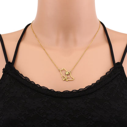 LEBANON COAT OF ARMS NECKLACE