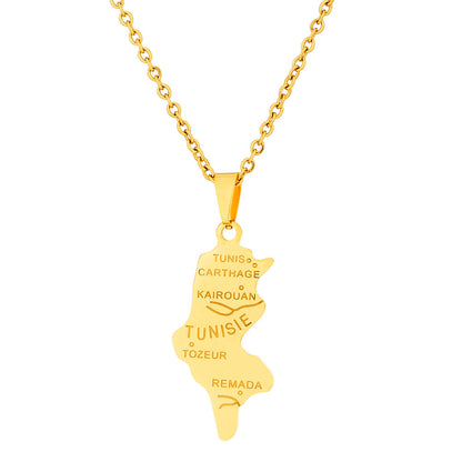 LEBANON COAT OF ARMS NECKLACE