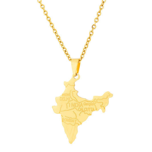 India coat of arms necklace