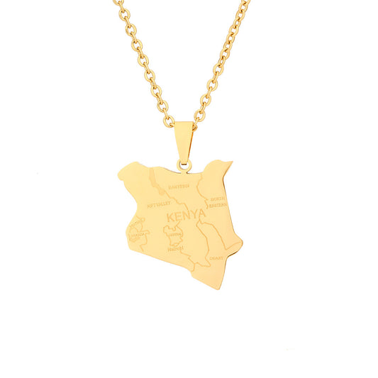 LEBANON COAT OF ARMS NECKLACE