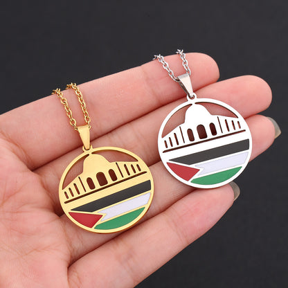 LEBANON COAT OF ARMS NECKLACE