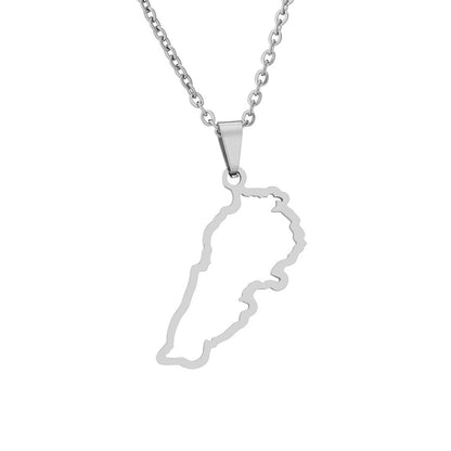 LEBANON COAT OF ARMS NECKLACE