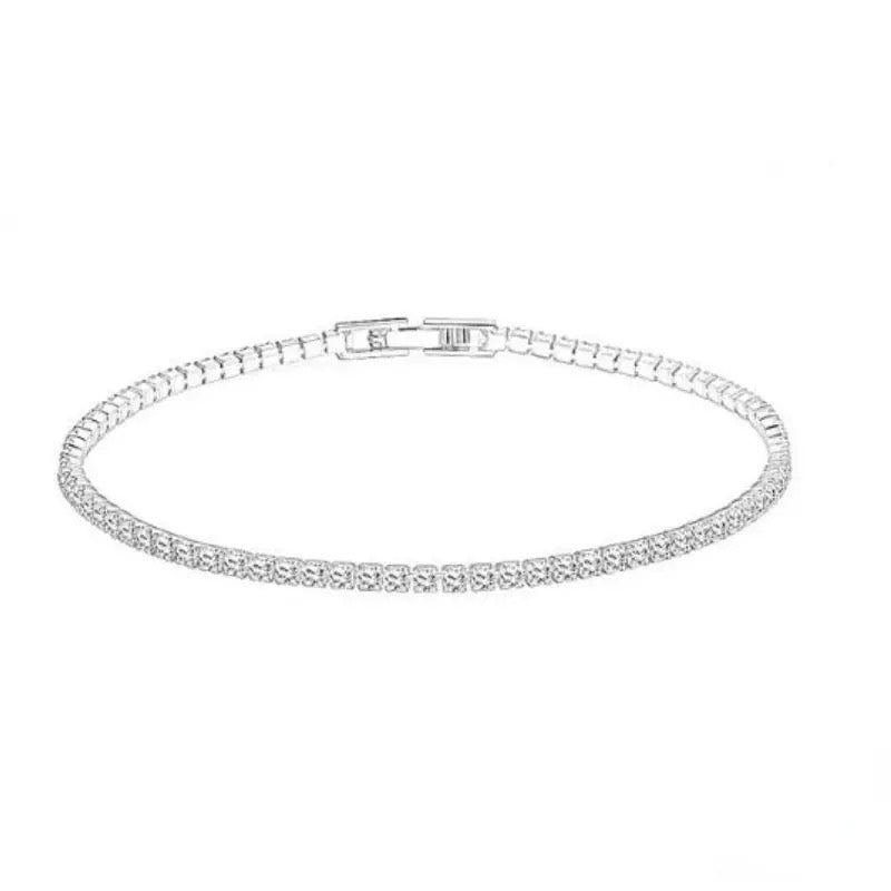 FRANKLIN STERLING SILVER TENNISARMBAND