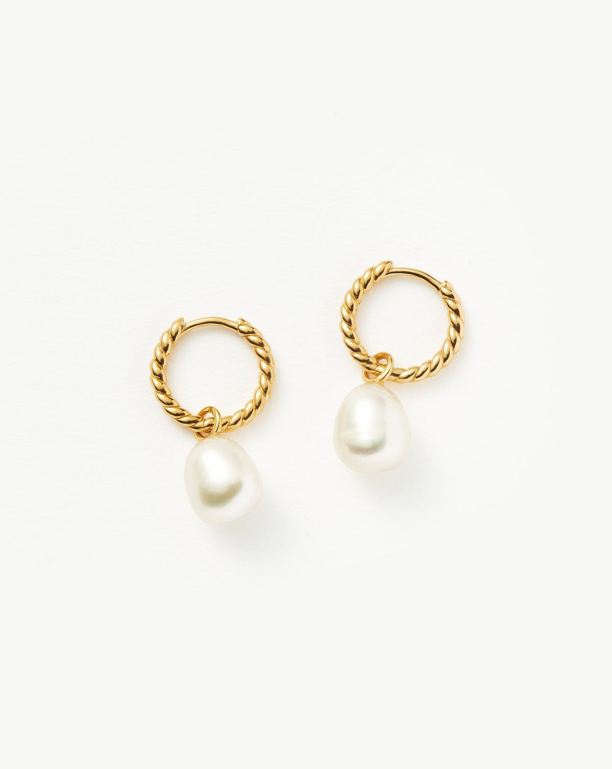 GOLD PEARL EARRINGS