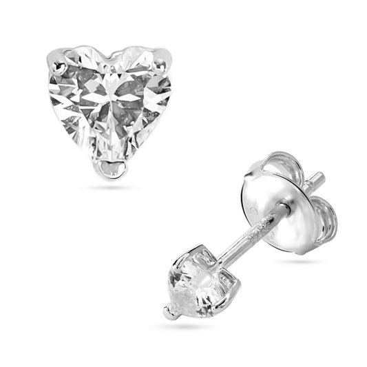 BOUCLES D'OREILLES ÉLÉGANTES EN ARGENT DIAMANT