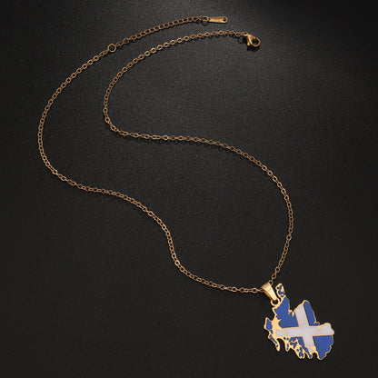 LEBANON COAT OF ARMS NECKLACE