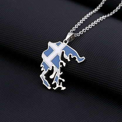 LEBANON COAT OF ARMS NECKLACE