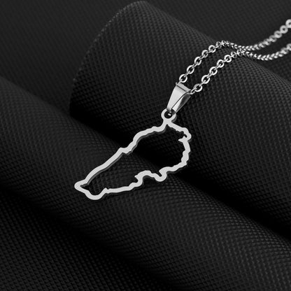 LEBANON COAT OF ARMS NECKLACE