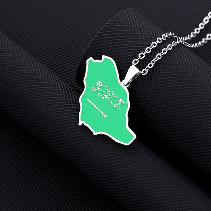 LEBANON COAT OF ARMS NECKLACE