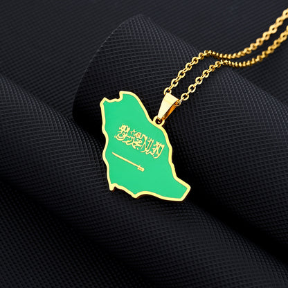 LEBANON COAT OF ARMS NECKLACE